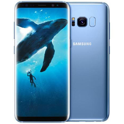 image of Samsung Galaxy S8+ Plus SM-G955 - 64GB - Blue Coral Verizon